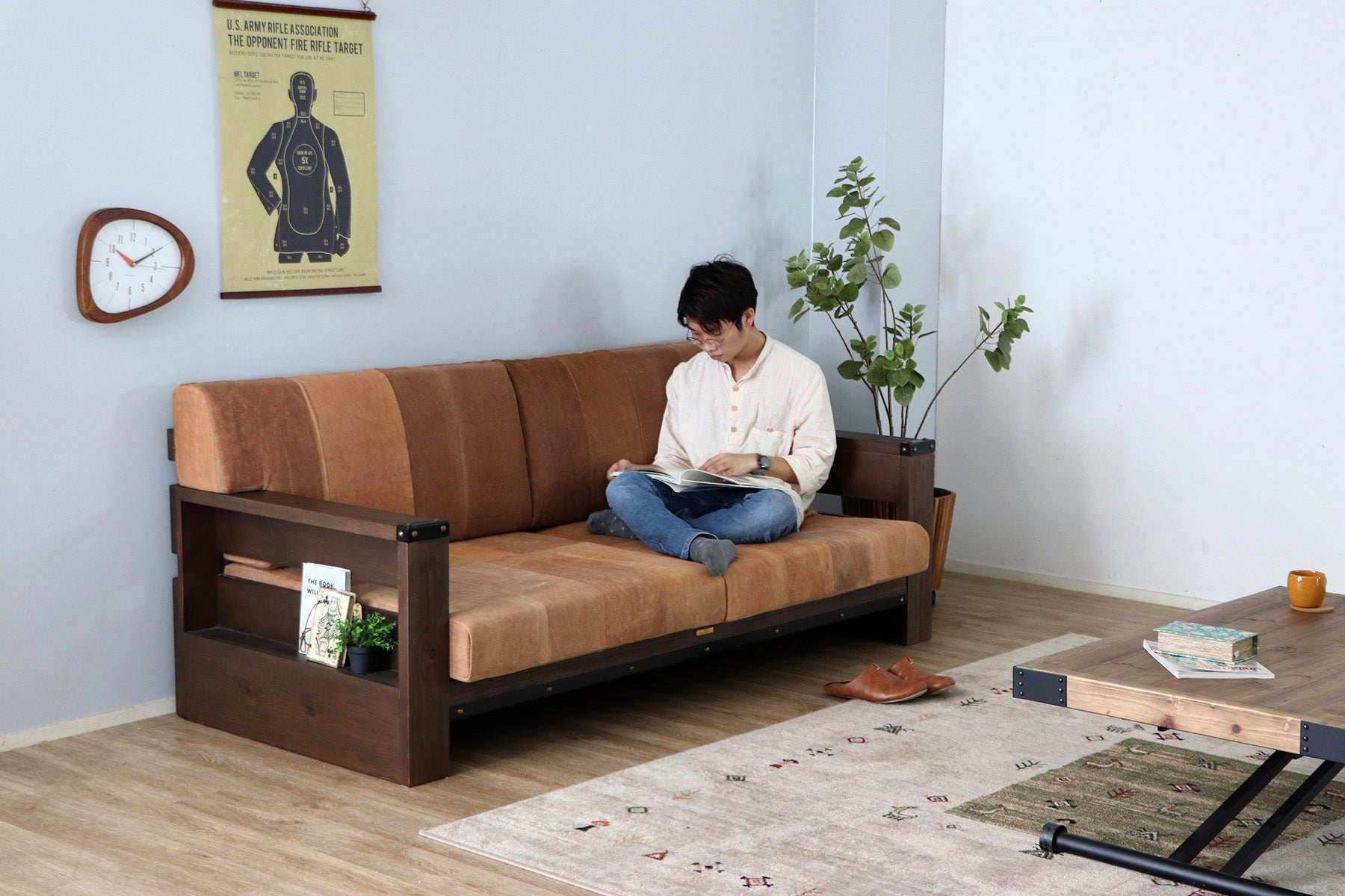 ＵＰ 362 SUPREME(Ⅱ)3P sofa JP【基山商店-基峰鶴-タイアップ商品】